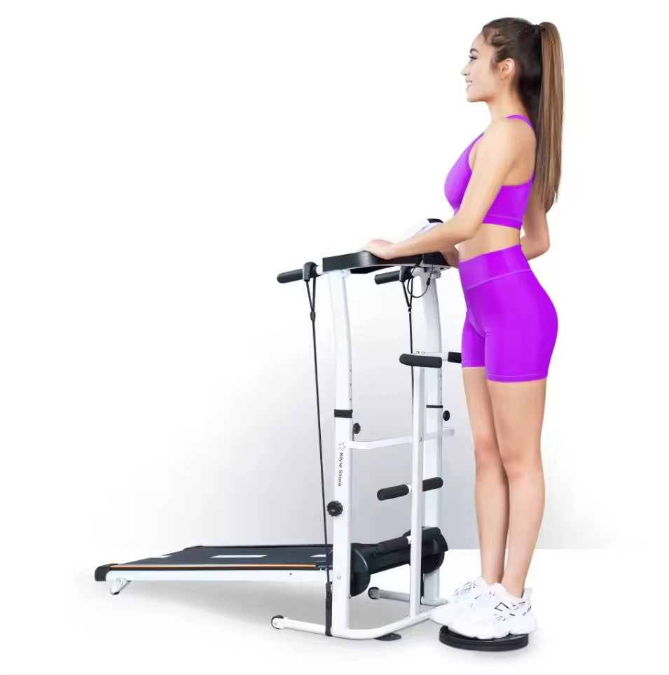 🔥 Tapis Roulant Manuel  3 en 1  Sans Électricité